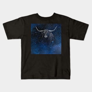 Taurus: The Grounded Might Kids T-Shirt